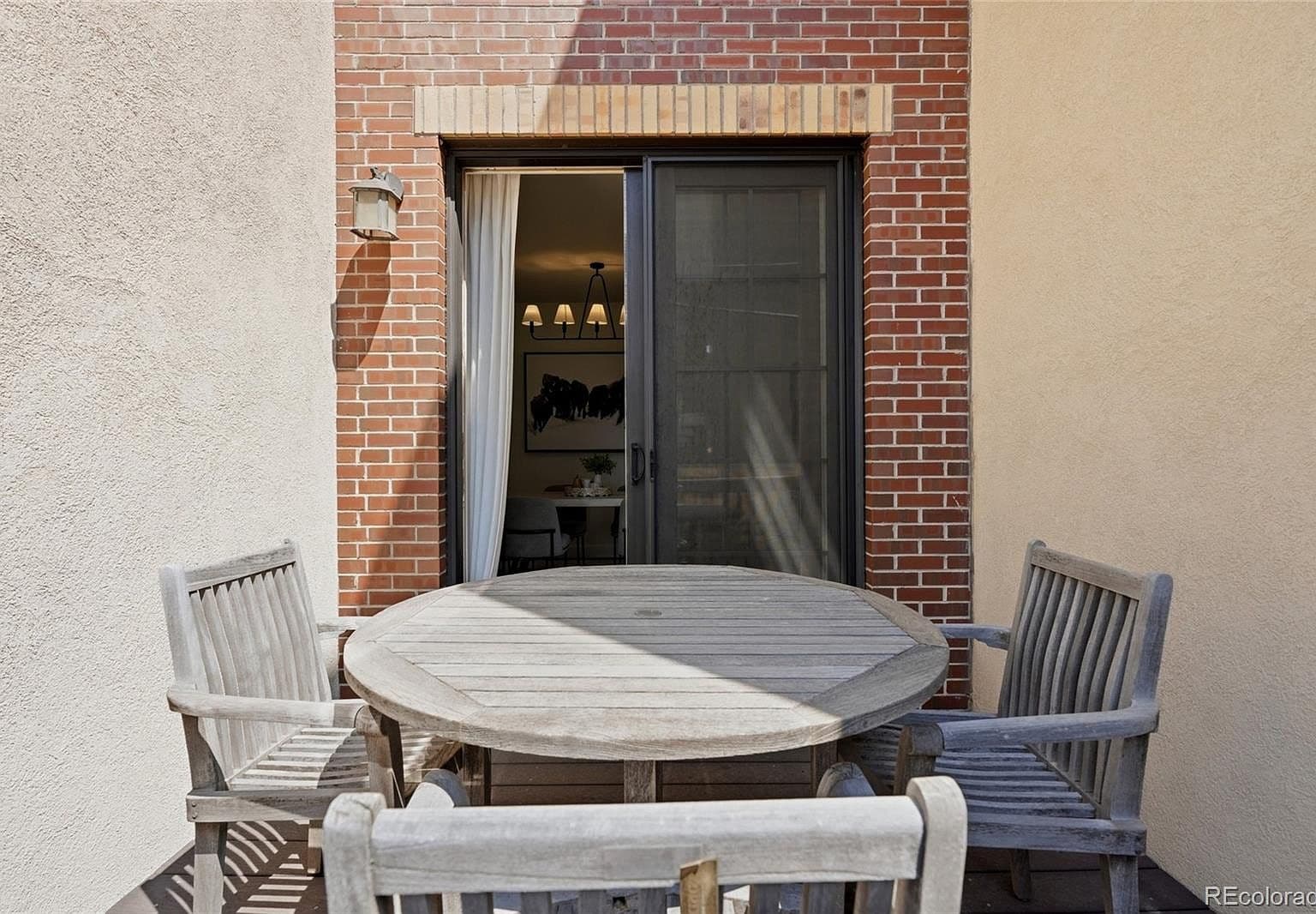 Private patio dining space for relaxed outdoor moments.